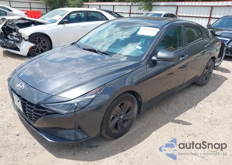 2021 Hyundai Elantra Sel из США, поврежденный, VIN 5NPLM4AG1MH009934